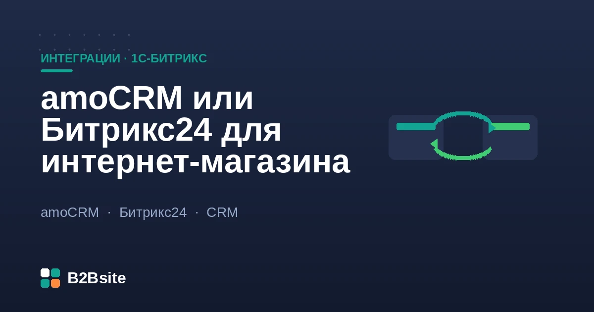 Сравнение CRM amoCRM и Битрикс24 для интернет-магазина: воронки, интеграции, автоматизация и стоимость