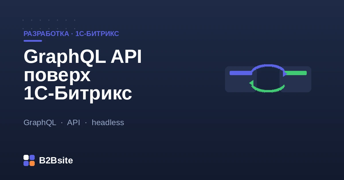 GraphQL API поверх 1С-Битрикс: единый endpoint, схема данных и клиенты — SPA и мобильное приложение