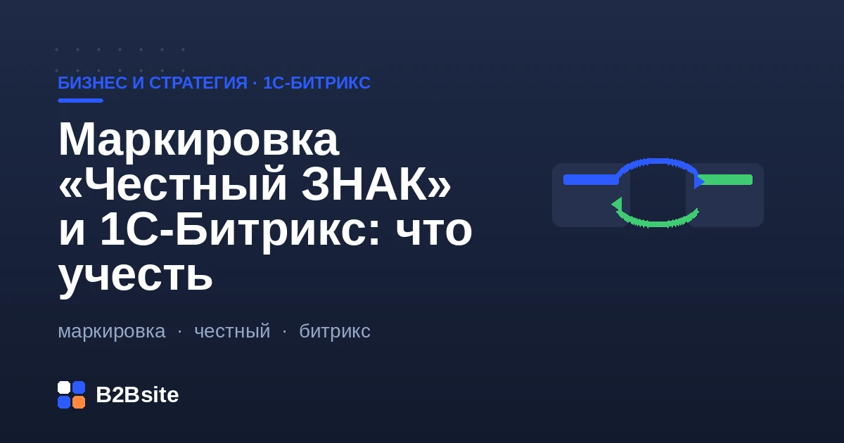 Маркировка «Честный ЗНАК» и продажа маркированных товаров в интернет-магазине на 1С-Битрикс