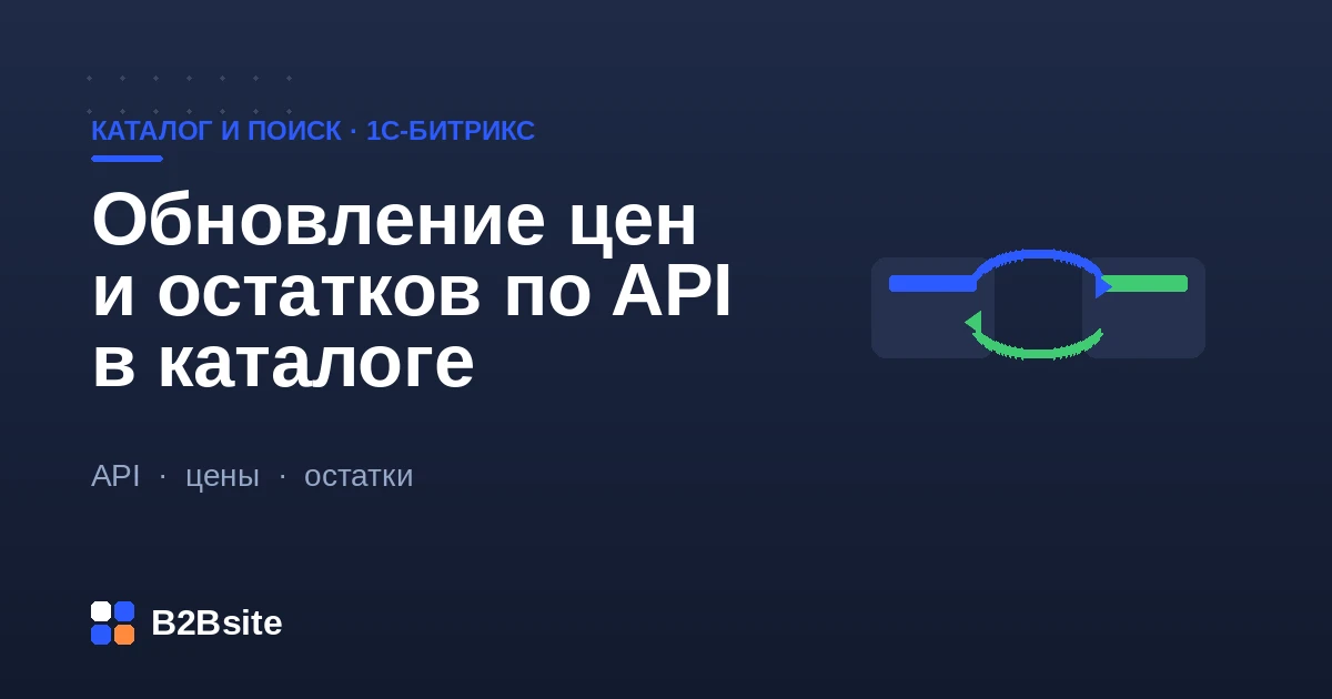 Обновление цен и остатков по API в каталоге 1С-Битрикс: очередь сообщений, воркеры и пакетная запись без блокировок