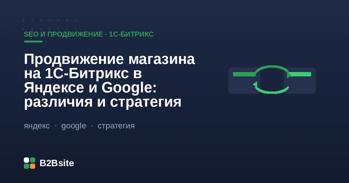 Продвижение интернет-магазина на 1С-Битрикс в Яндексе и Google: сравнение факторов ранжирования и единая стратегия
